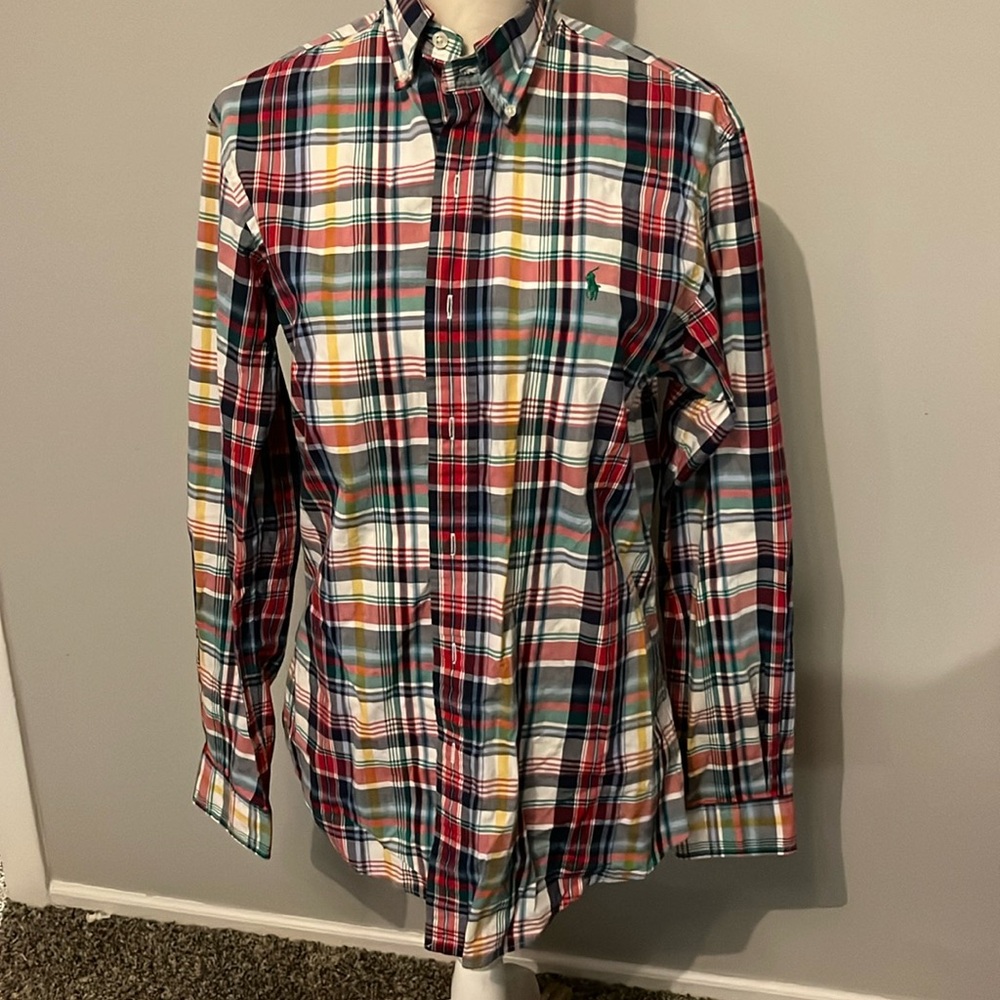 Ralph Lauren multi color button down